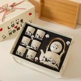  Gift Box Bộ Ấm Trà Gấu Trúc 