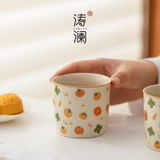  Gift Box Bộ Ấm Trà Quả Hồng May Mắn 