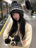 Mũ Len Dệt Kim Little Fair Isle 