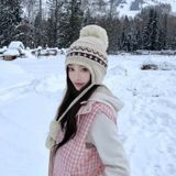  Mũ Len Dệt Kim Little Fair Isle 