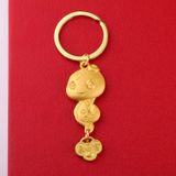  Móc Khoá Rắn Vàng Tài Lộc 