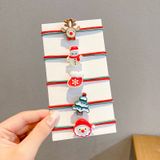  Chun Buộc Tóc Noel Xanh Đỏ 