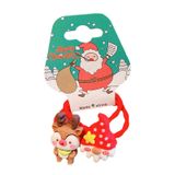  Set 2 Dây Buộc Tóc Giáng Sinh Cho Bé 