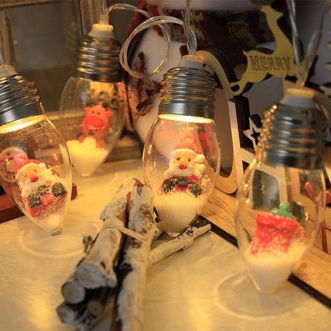  Dây Đèn Chủ Đề Giáng Sinh 2m 