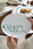  Đĩa Mèo Xanh Dễ Thương 