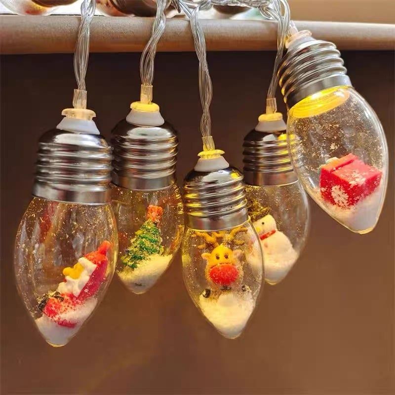  Dây Đèn Chủ Đề Giáng Sinh 2m 