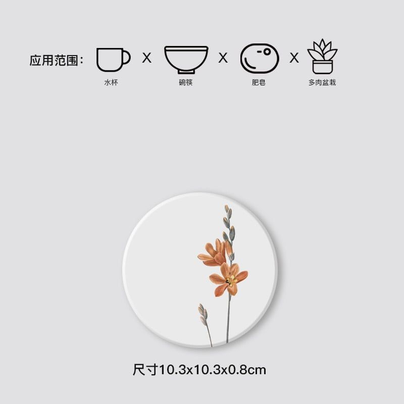  Đế Lót Cốc Flowers 