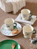  Cốc Mèo Xanh Dễ Thương 