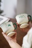  Cốc Mèo Xanh Dễ Thương 