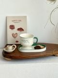  Cốc Mèo Xanh Dễ Thương 