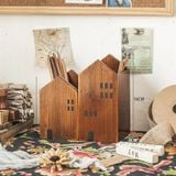  Set Hũ Đựng Ngôi Nhà Gỗ 