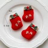  Phụ Kiện Vải Trang Trí Giáng Sinh 