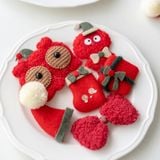  Phụ Kiện Vải Trang Trí Giáng Sinh 