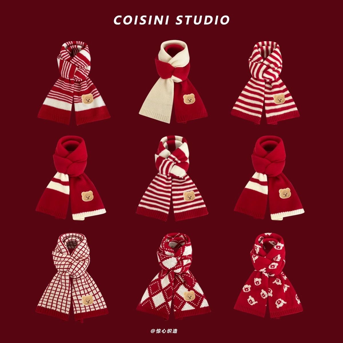  Khăn Choàng Cổ Gấu Nâu 