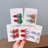  Set Kẹp Tóc Chủ Đề Giáng Sinh 