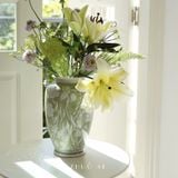  Bình Hoa Thủ Công Cổ Điển Xanh Cốm 