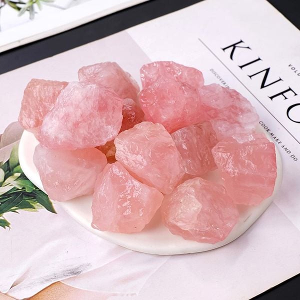  Set Tinh Thể Thạch Anh Hồng 