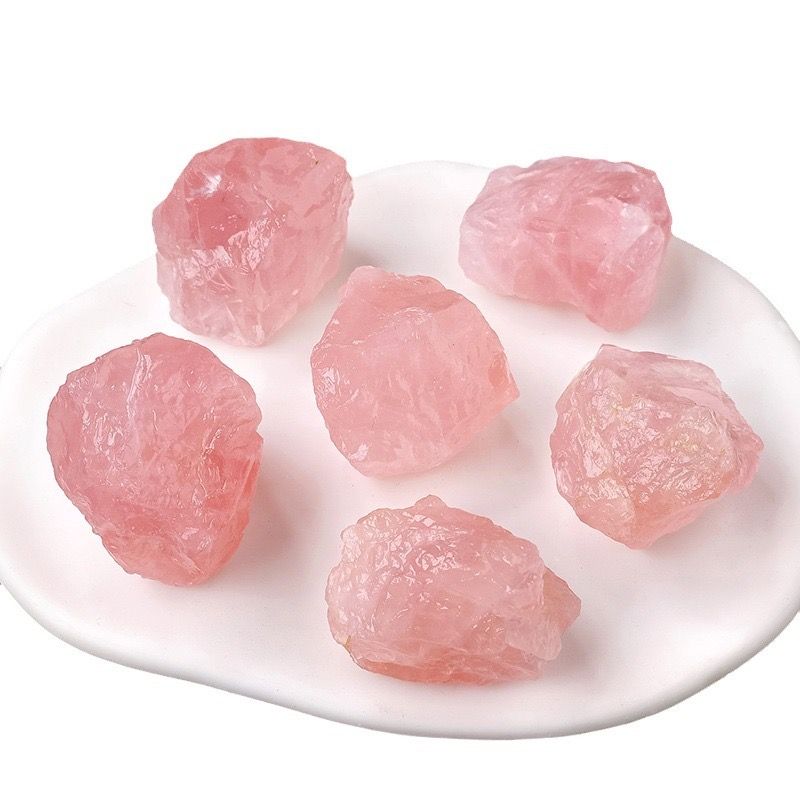  Set Tinh Thể Thạch Anh Hồng 