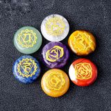  Bộ Đá Yoga Biểu Tượng Vòng Tròn 