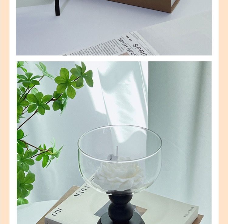  Ly Thuỷ Tinh, Gỗ Sồi Pháp Retro 