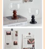  Ly Thuỷ Tinh, Gỗ Sồi Pháp Retro 