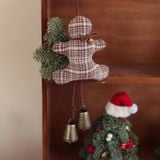  Treo Trang Trí Bánh Gừng Kẻ Nâu 