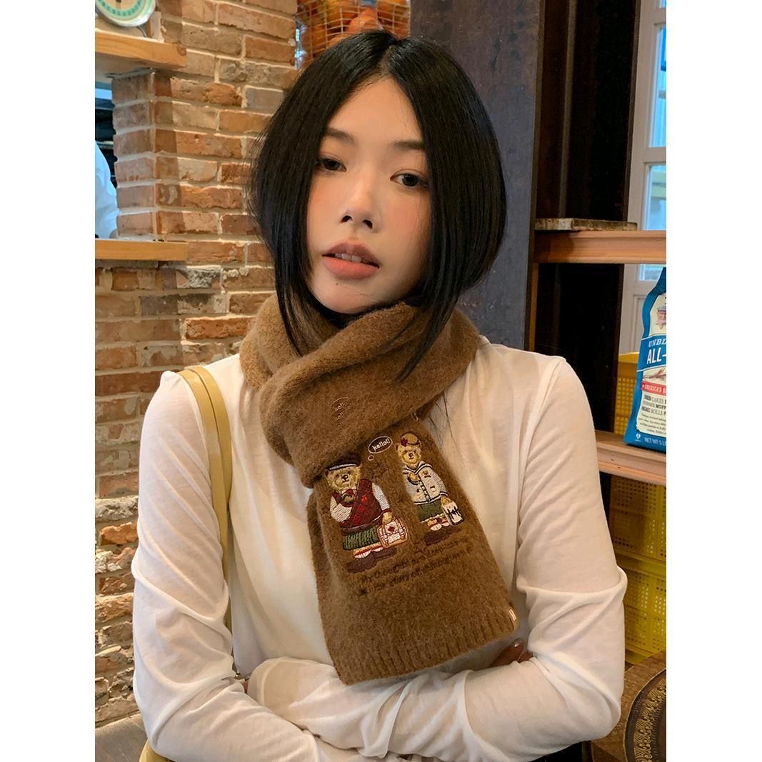  Khăn Quàng Cổ Hai Chú Gấu 