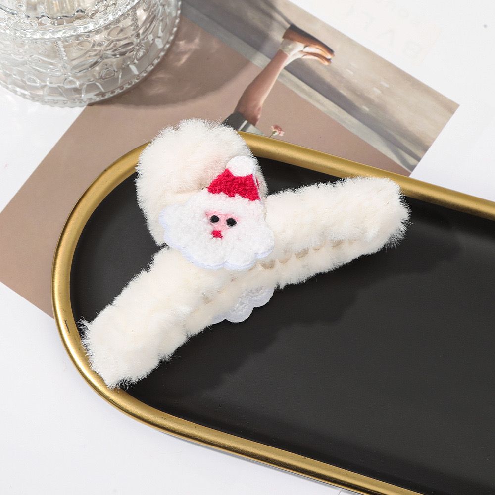  Kẹp Tóc Tuyết Trắng Santa 