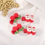  Kẹp Tóc Santa Couple 