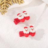  Kẹp Tóc Santa Couple 