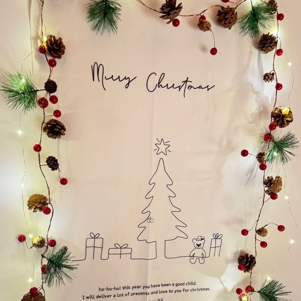  Tranh Vải Christmas Joy 