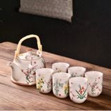  Bộ Ấm Trà Mai, Lan, Trúc, Cúc 