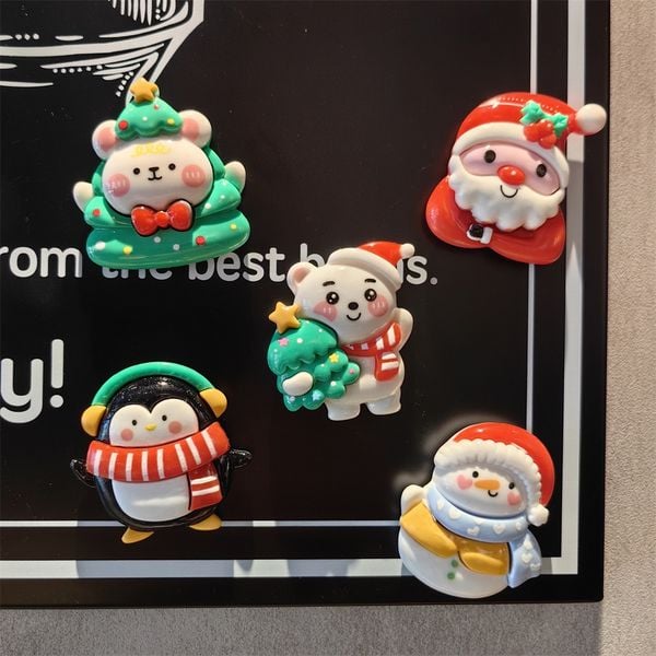  Dán Tủ Lạnh Christmas Chibi 