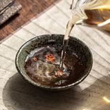  Tách Trà Hoa Đào Gốm Mộc 