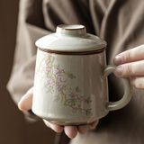  Cốc Trà Kèm Lọc Đào Xuân 