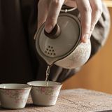  Set Trà Đào Hồng 