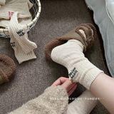  Tất Cotton Sợi Retro Kiểu Nhật 