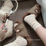  Tất Cotton Sợi Retro Kiểu Nhật 