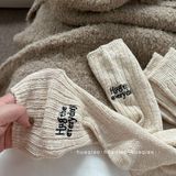  Tất Cotton Sợi Retro Kiểu Nhật 