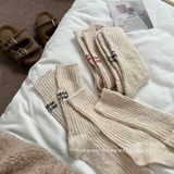  Tất Cotton Sợi Retro Kiểu Nhật 