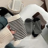  Tất Len ​​Thỏ Sọc Cổ Điển 