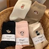  Tất Mèo Nhung Lông Ấm Áp 