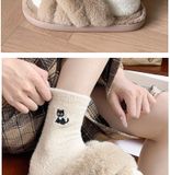  Tất Mèo Nhung Lông Ấm Áp 