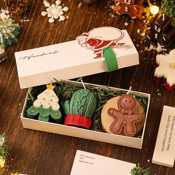  Set 3 Nến Christmas 