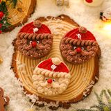  Nến Thơm Bánh Mousse Ông Già Noel 