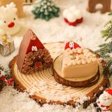  Nến Thơm Bánh Mousse Ông Già Noel 