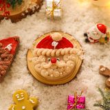  Nến Thơm Bánh Mousse Ông Già Noel 