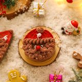  Nến Thơm Bánh Mousse Ông Già Noel 