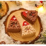  Nến Thơm Bánh Mousse Ông Già Noel 