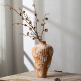  Bình Hoa Quả Cam Retro 